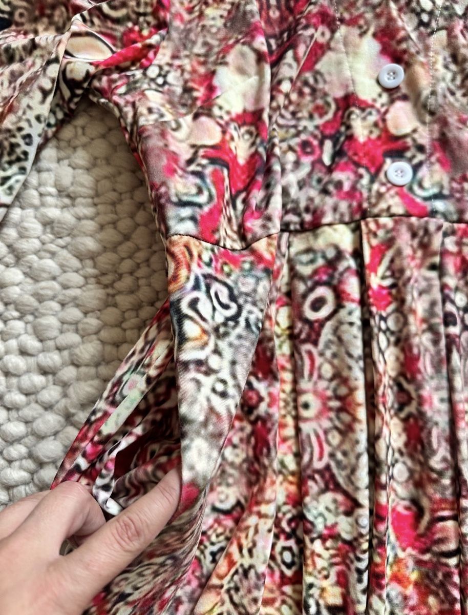 Vestiti: WUNDERSCHÖNES FLIESSENDES KLEID MIT MUSTER gr L-XL – Nuovo (secondo la descrizione) da Schaffhausen venduto da rot_yyy7 3