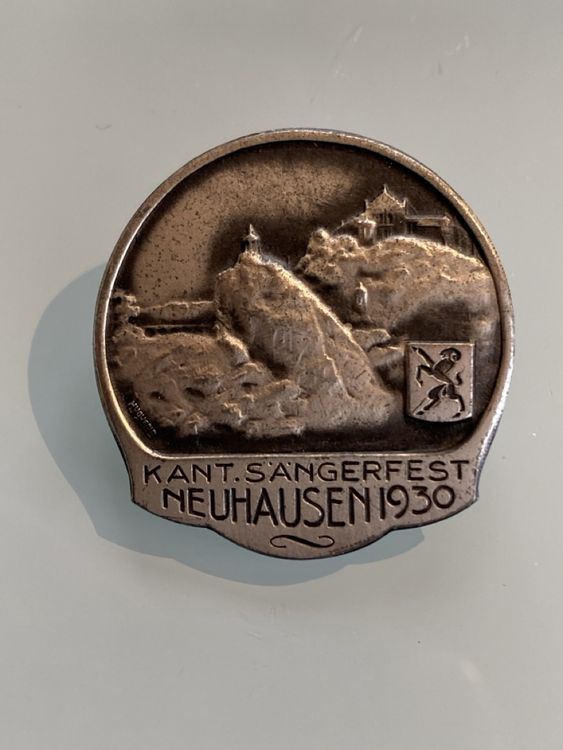 Médaille De Ski Bronze Huguenin 1962 - Ski Concours Brassus Suisse
