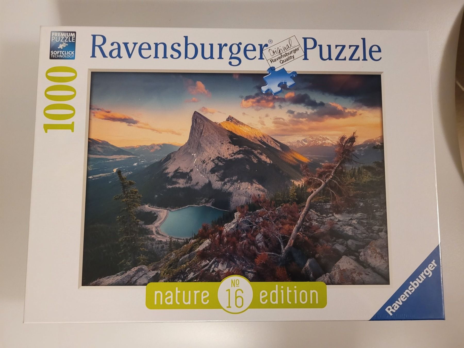 Ravensburger Puzzles: Puzzle Abends in den Rocky Mountains 1000Teile – Neu und originalverpackt aus Oberuzwil von aseinkaufswelt