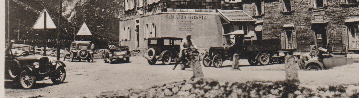 Cartoline postali: 3 alte A-Karten vom Lukmanier Sta. Maria Hospiz +  Oldtimer – Usato da Vitznau venduto da Ropaku 1