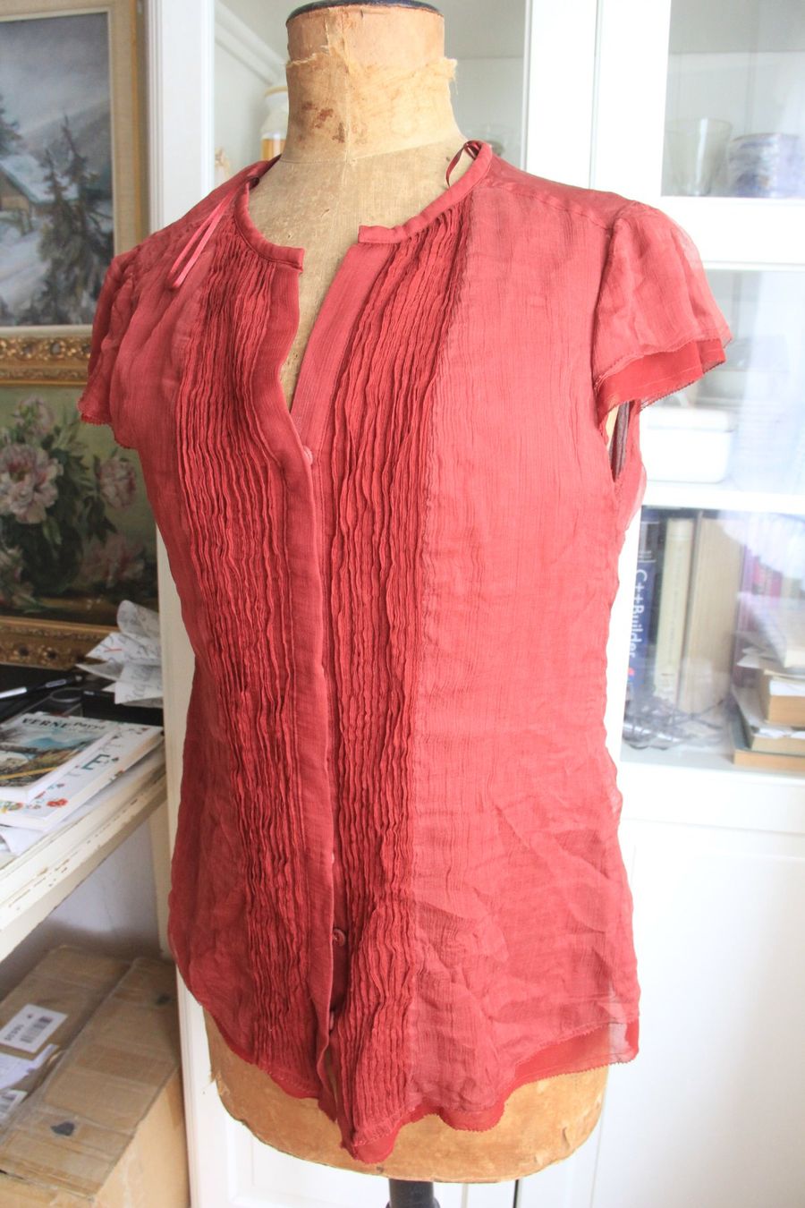 Massimo Dutti Chemisiers: Massimo Dutti Bluse aus Seide – D'occasion à Basel par pak11 2