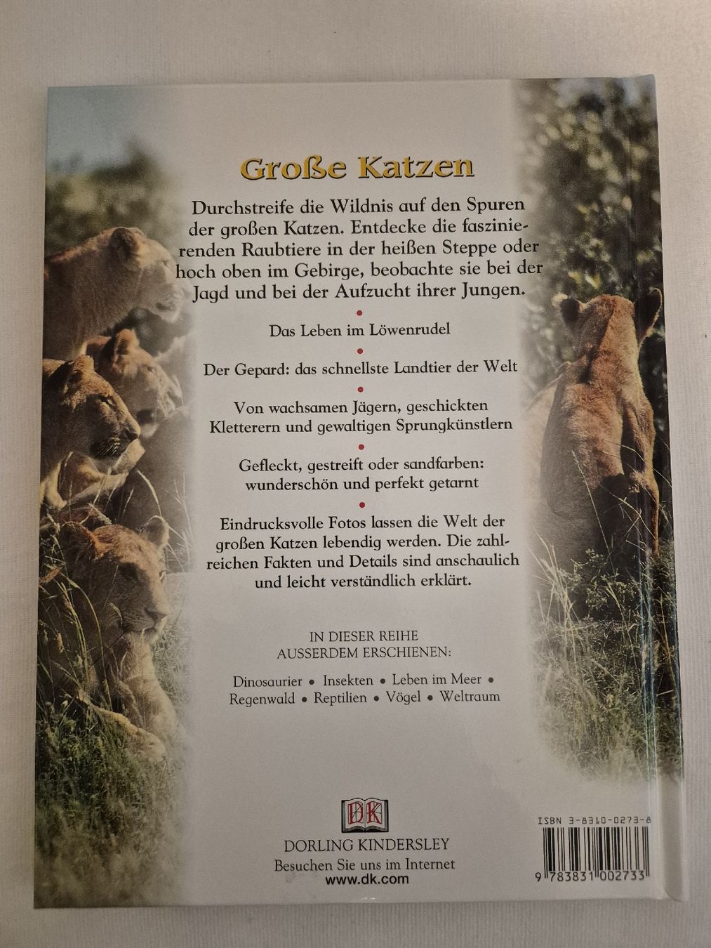 Bücher: Buch Grosse Katzen – Neu (gemäss Beschreibung) aus Baden von kae_n69w 1
