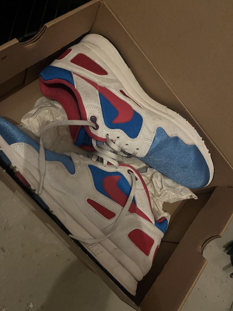 Nike Scarpe da uomo: Nike Air Flow - Blue Voltage Cherry - Grösse 45 – Usato da Brig venduto da luk_fn87 8