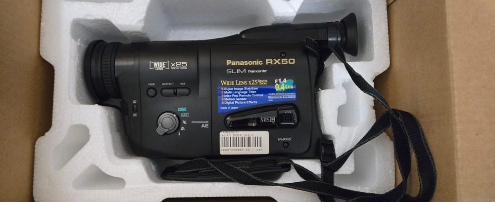 Panasonic RX50 SLIM Camcorder Vintage 90er Jahre (Gebraucht) in Eschen ...