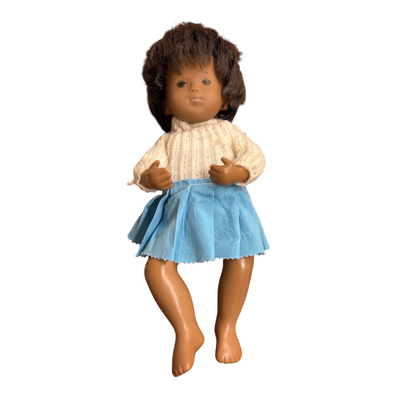 Sasha Morgenthaler Bambole: Puppe - Sasha-Baby, Mädchen, braunhaarig – Usato da Pratteln venduto da Dollshop 3