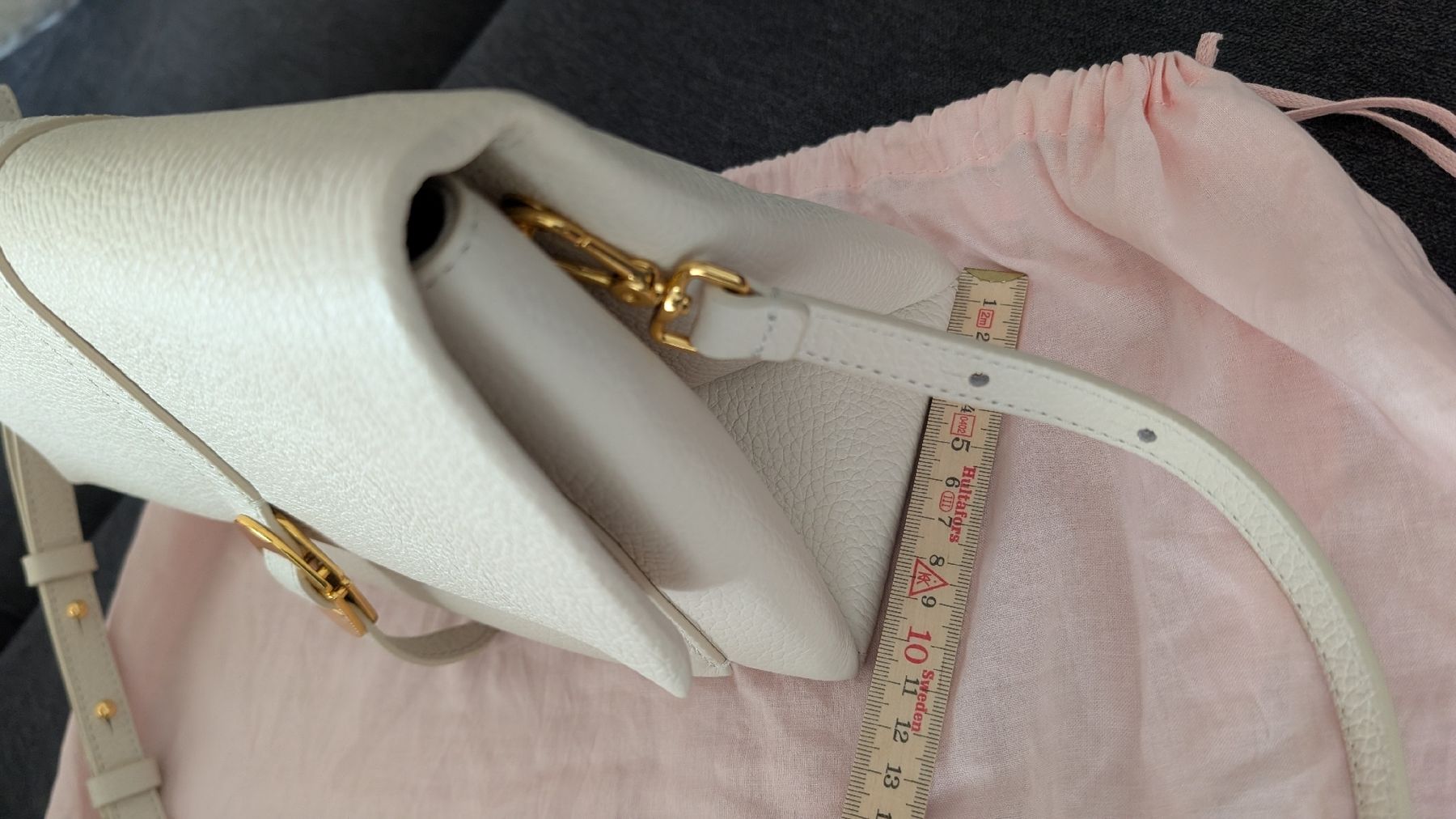 Coccinelle Borse da donna: Coccinelle Ledertasche in Creme – Usato da Herzogenbuchsee venduto da sdu_sbb 4