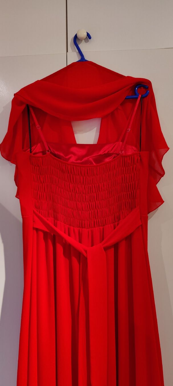 Vestiti: Festliches Kleid in Rot Gösse 40 – Usato da Bern venduto da Aliloli 1
