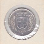 Tutti le monete: 5 Franken 1937 Silber. – Usato da Schlieren venduto da Rapaelli