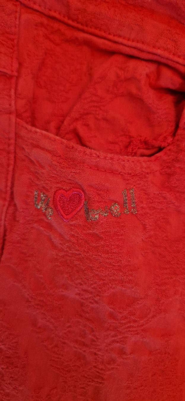 Desigual Hosen: Desigual Hose, rot, Grösse 34 – Gebraucht aus Gasel von sale65 1