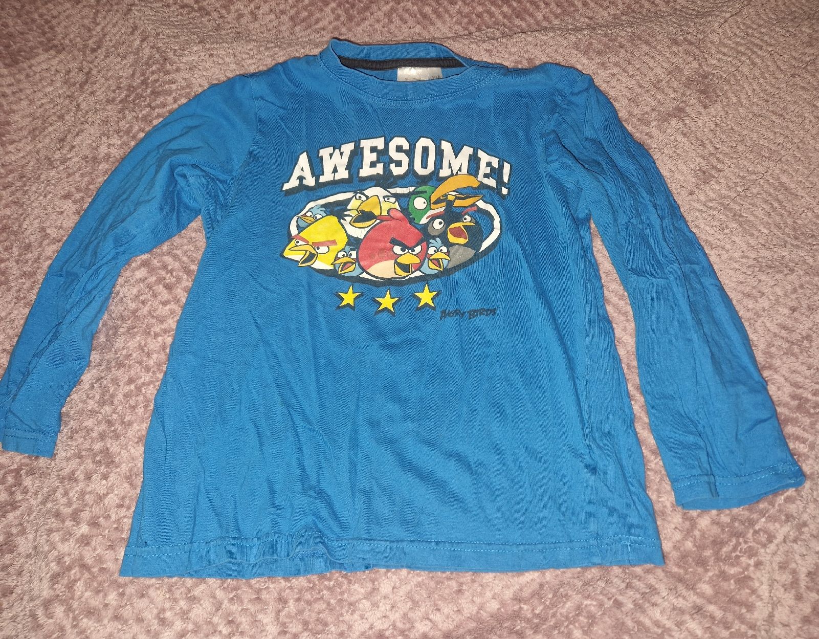 Camicie, T-shirt & Polo: Jungen Langarmshirt  Angry Birds Gr. 10 A (140) – Usato da Utzenstorf venduto da Ernie_und_Bert