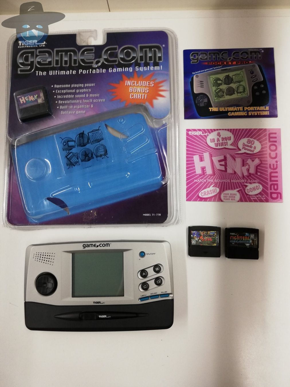 Console: Tiger Game.com Handheld inkl. 3 Games – Usato da St. Gallen venduto da zorro_dc