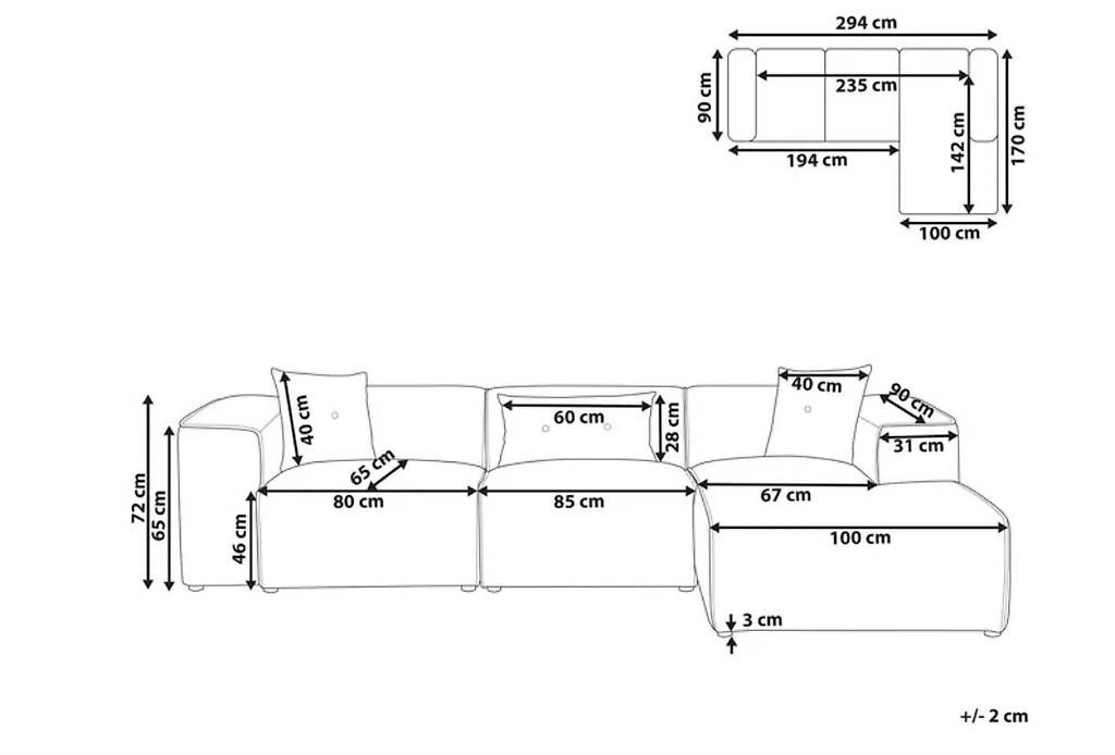 Sofas: Ecksofa, beige/creme zu verkaufen – D'occasion à Oberglatt ZH par El.is1 2