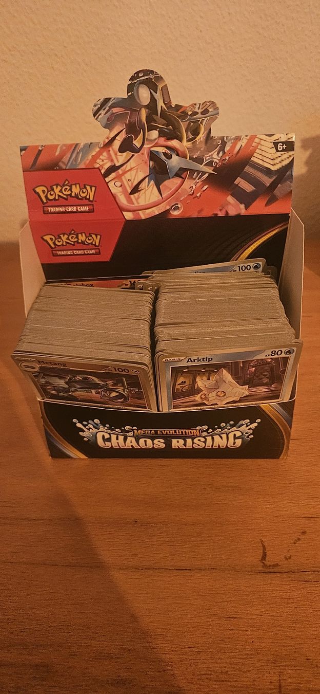 Spiele: Pokemon Chaos Rising Display Bulk – Gebraucht aus Luzern von cedimarugg