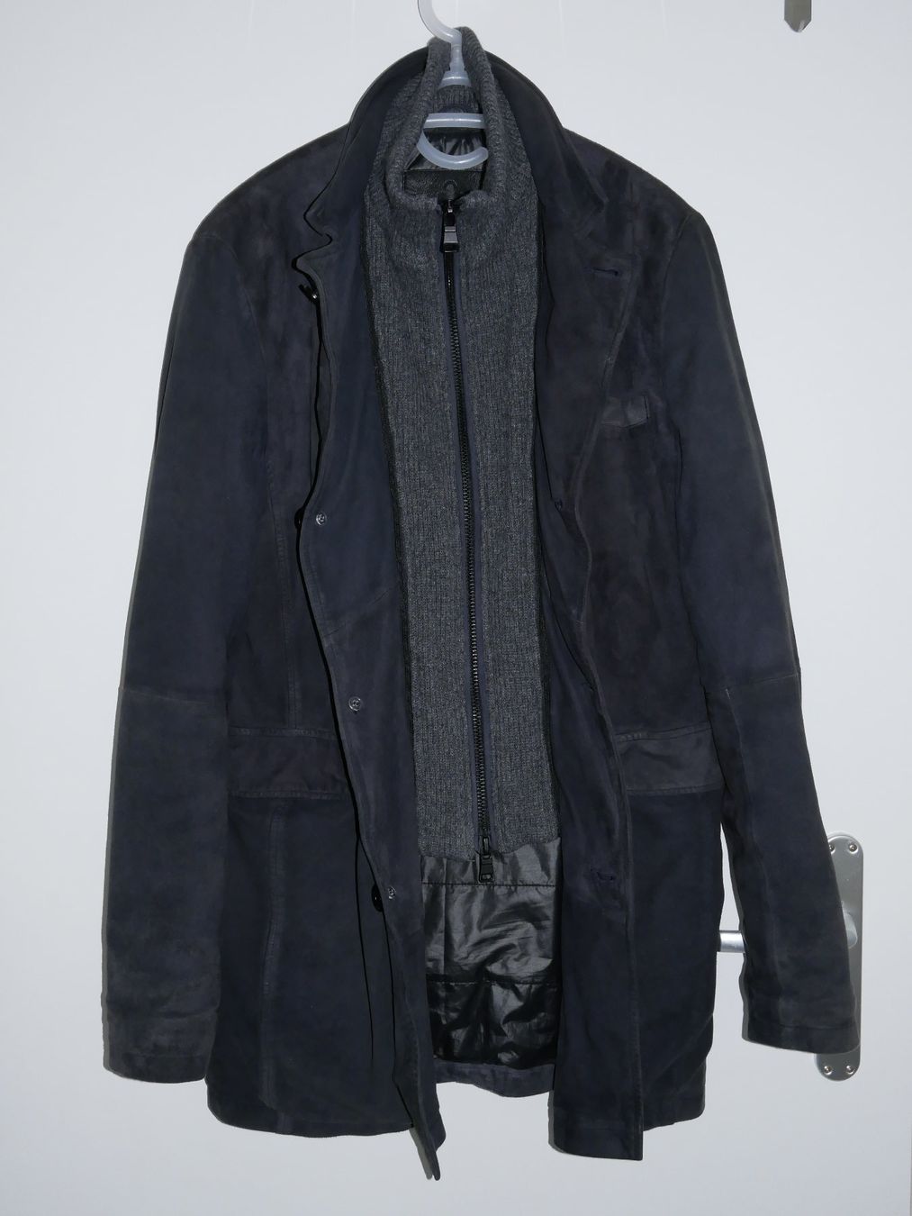 Jacken: Wildlederjacke, Grösse S, Schwarz – Gebraucht aus Niederwangen BE von Benny.7 1
