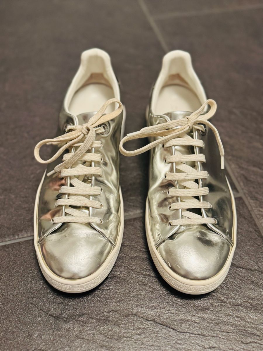 Louis Vuitton Scarpe da donna: Louis Vuitton Sneaker Frontrow Silber – Usato da Wettswil venduto da boxter1967