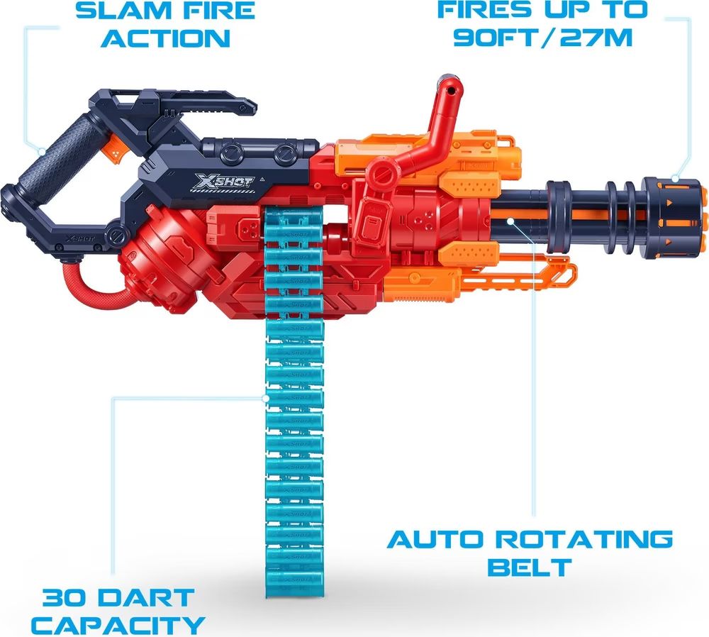 Giocattoli: Xshot X-SHOT EXCEL CRUSHER – Usato da Boll venduto da Marquee 1