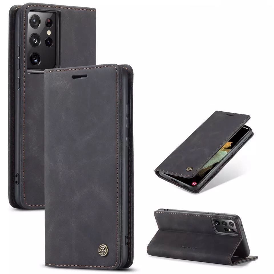 Cover & Protezioni schermo: CaseMe Galaxy S21+ Luxus Leder Case – Nuovo e nell'imballaggio originale da Zürich venduto da Store-247