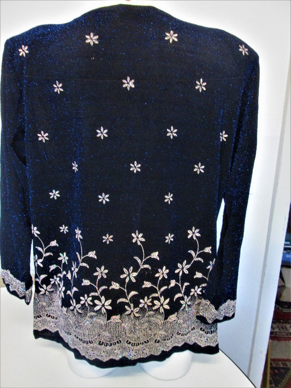 Pulls & Sweat-shirts: Lurex-Pullover, Größe 38/40 – D'occasion à Sementina par babucia 2