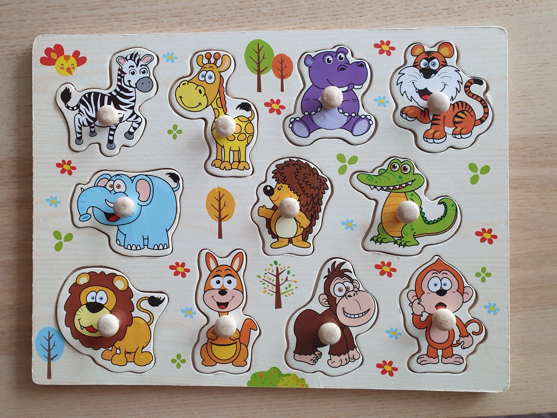 Puzzle: Steckpuzzle aus Holz – Usato da Thun venduto da Zuzi84