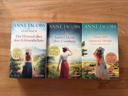 Anne Jacobs Leah Bach Romane 3 Stk guter Zustand