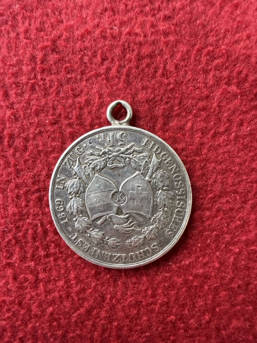 Tutti le monete: Schützentaler 1869 – Usato da Buttikon SZ venduto da Felix15 1