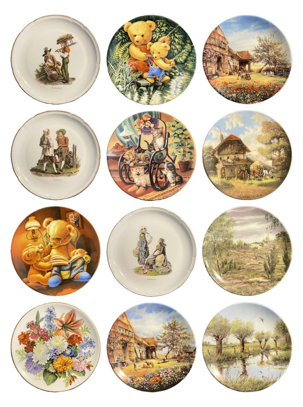 Piatti: Wunderschöne Wandteller-Sammlung, 120 Teller, Top! – Usato da Urdorf venduto da Uluka 6