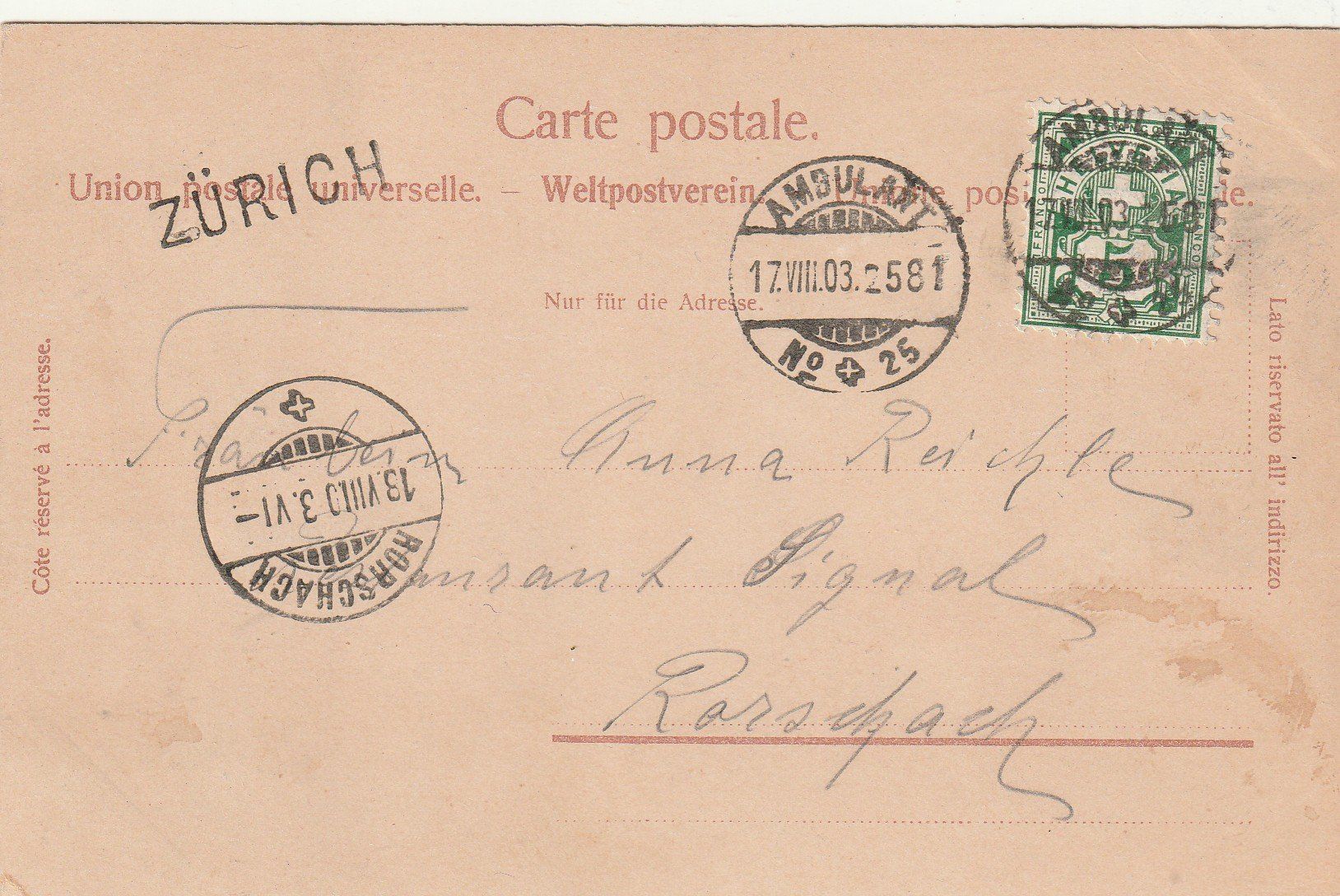 Cartoline postali: Basel – Usato da Rorschacherberg venduto da fratovi2 1