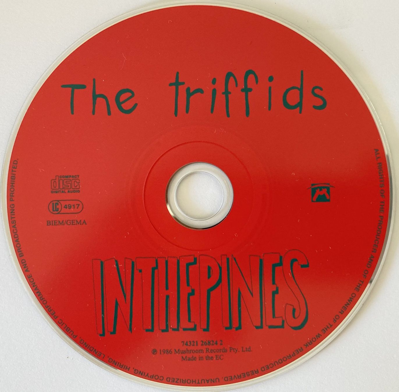 CDs: THE TRIFFIDS - IN THE PINES – Gebraucht aus Bottens von hotter-than-hell 2