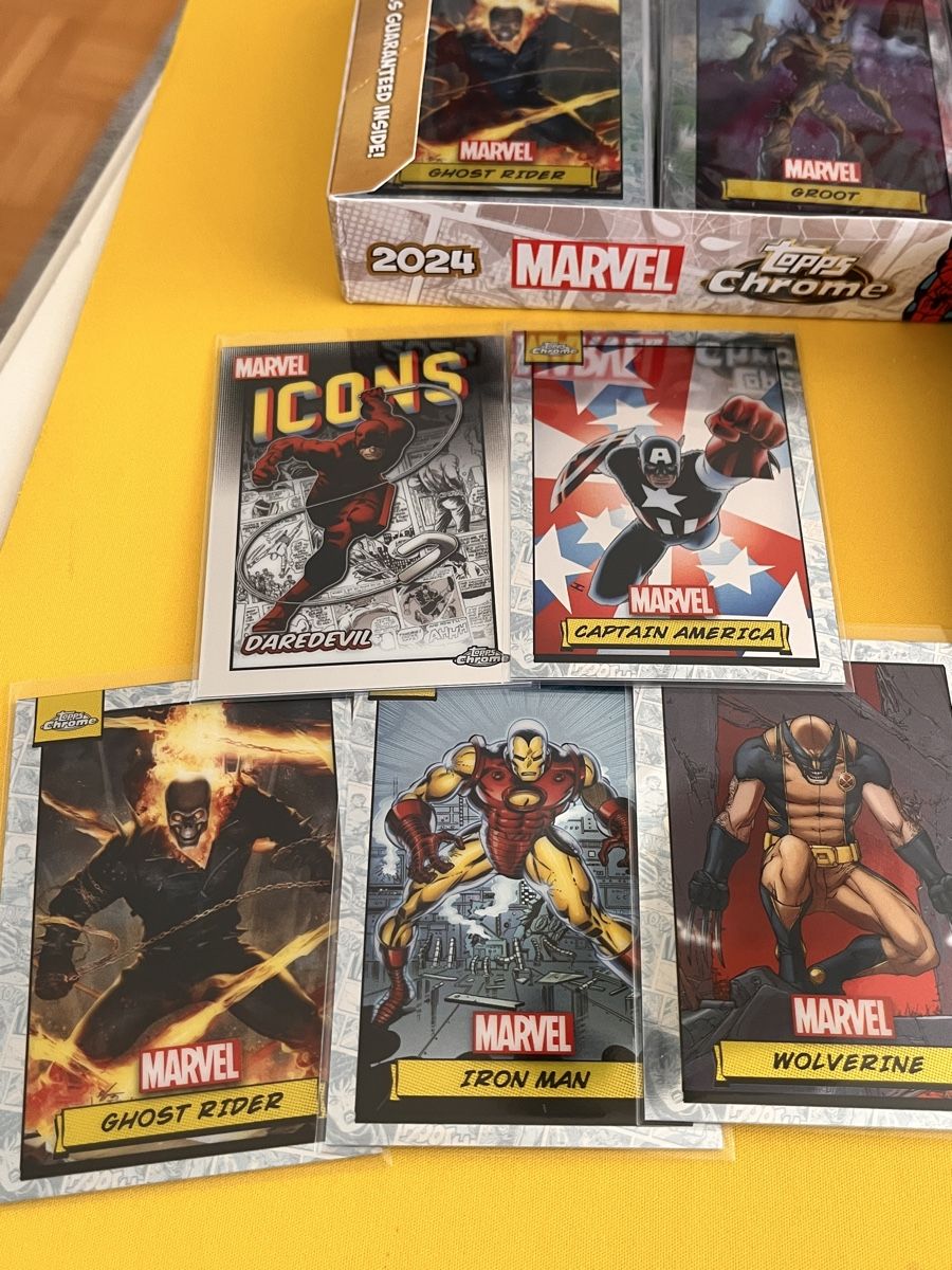 Topps Carte collezionabili: Topps Chrom Marvel 2024 2025 – Nuovo (secondo la descrizione) da Affoltern am Albis venduto da berlin69 2