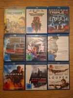 9x Blu-ray Action-Sammlung (Shooter, Sicario, Looper, Triple