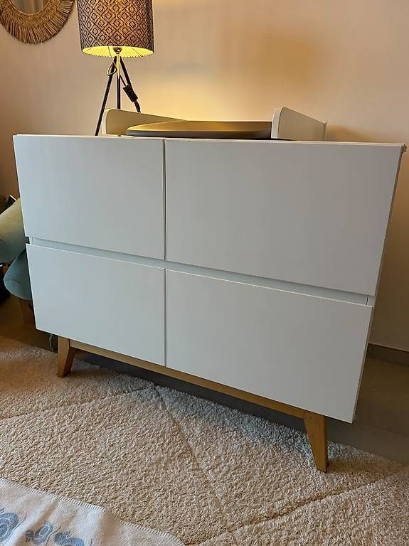Fasciatoi & Accessori: Commode / Table à langer évolutive avec 4 grands tiroirs  – Usato da Nyon venduto da Mons1956 2