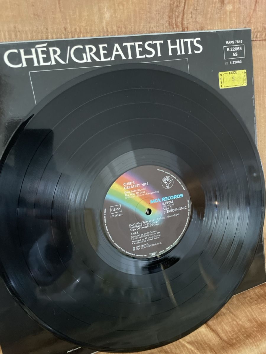 Vinyles: Cher Greatest Hits Platte Vinyl gebraucht – D'occasion à Steinmaur par Eastwing 2