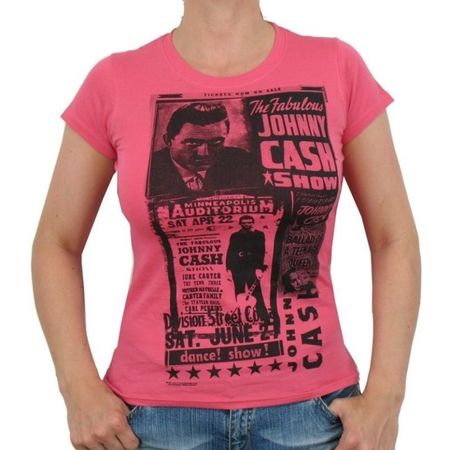 Johnny Cash - Girl Shirt Grösse S (NEU!)