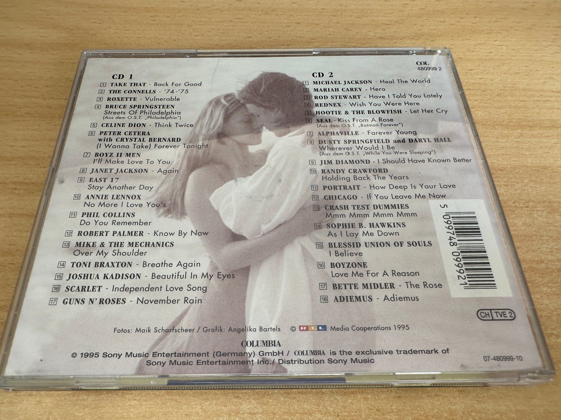 CD: Various – Kuschelrock 9 - 2 CD – Usato da Rikon im Tösstal venduto da Alpenmutz 1