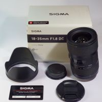Sigma 18-35mm F1.8 DC Art für Pentax