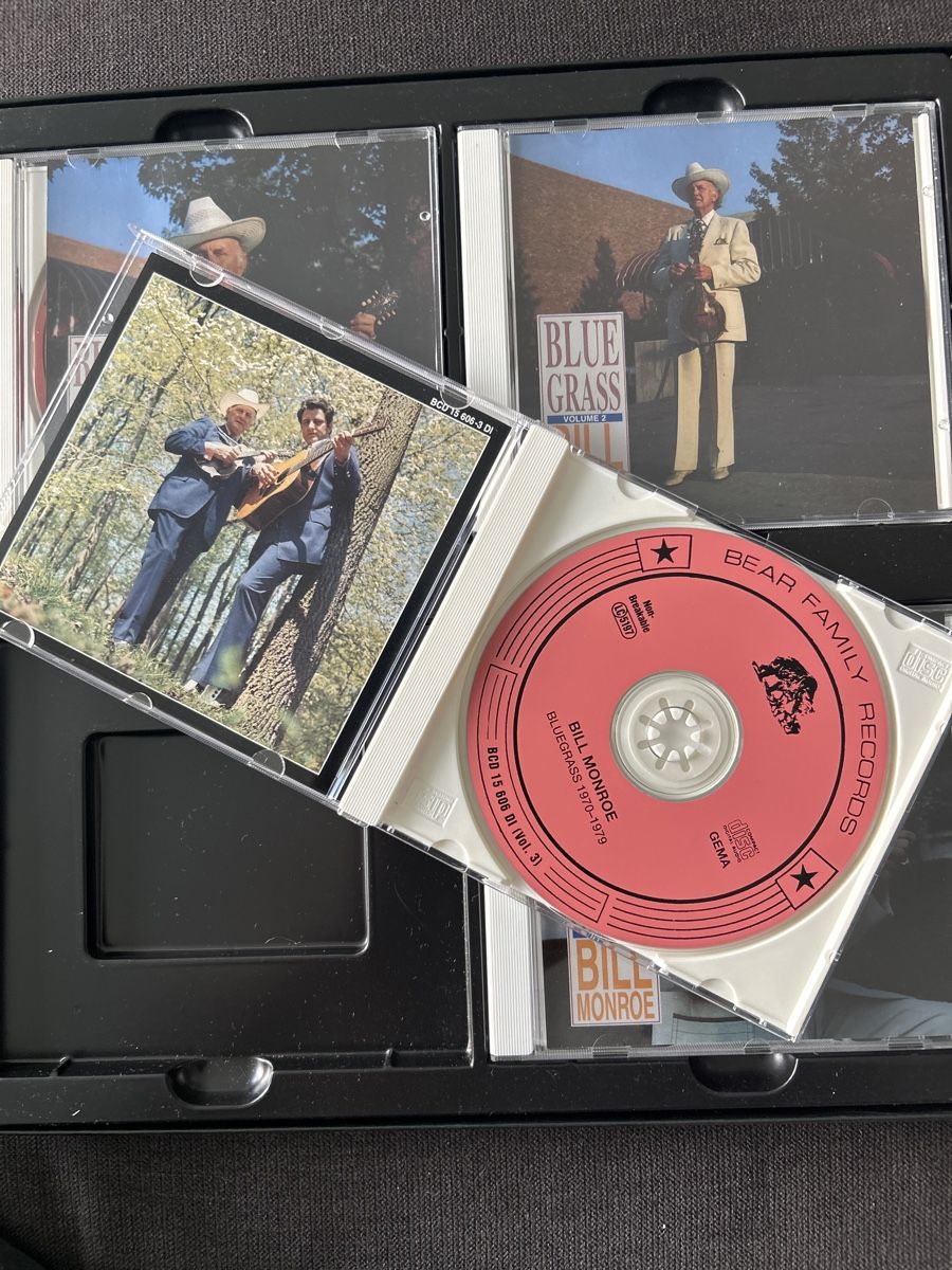 CD: Bill Monroe - Blue Grass 1970-1979 - 4 CD Box Set! – Usato da Wohlen AG venduto da Rstoeckli6 3