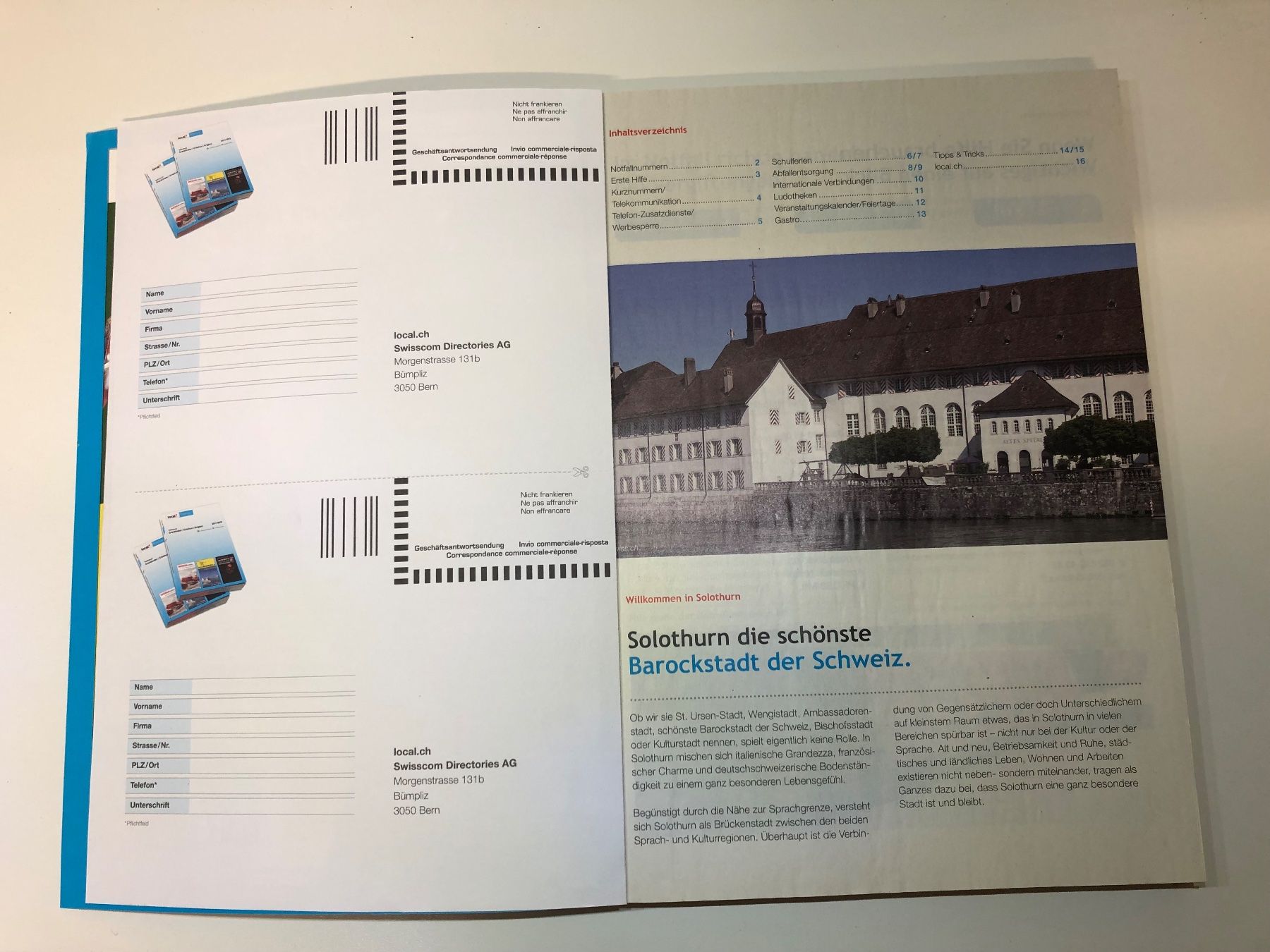 Libri: Telefonbuch Solothurn – Usato da Kräiligen venduto da hkk 3
