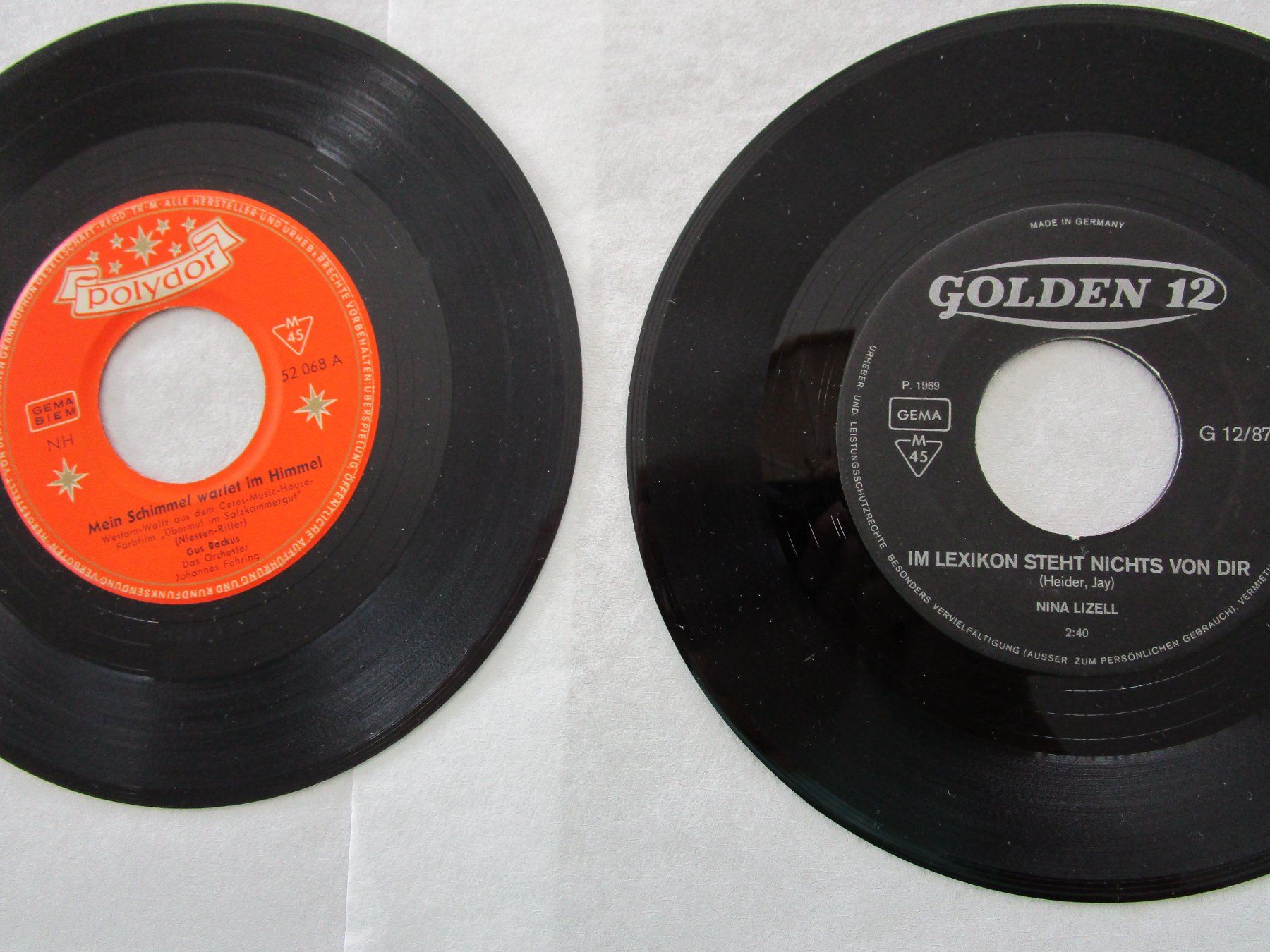 Vinyles: Single Schallplatten Sammlung 3 – D'occasion à Grenchen par Uhus15 3