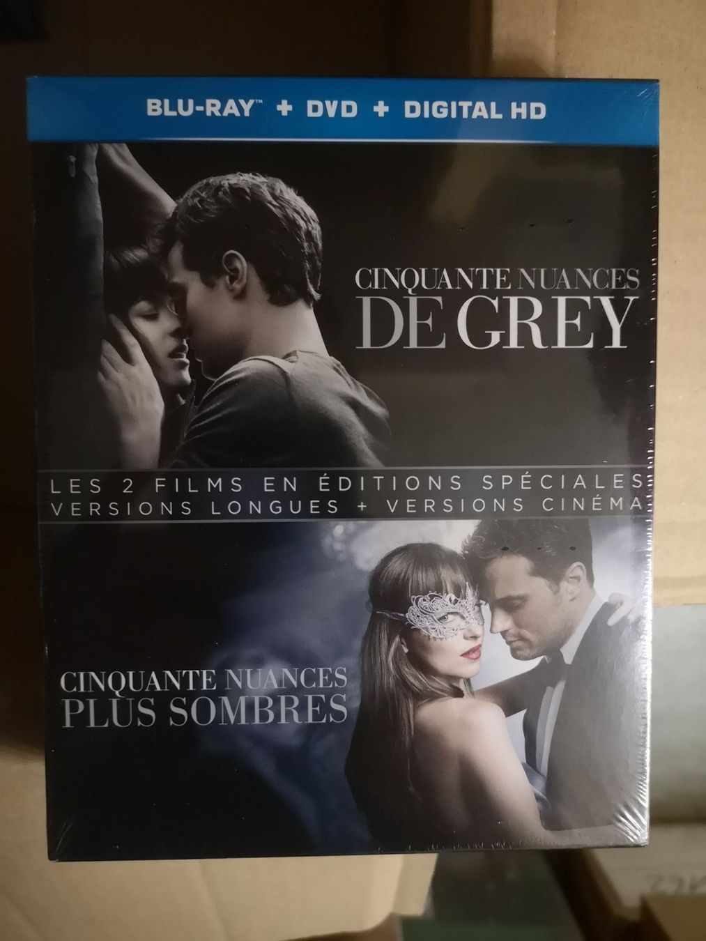 Alle DVDs: 2 Blu-Ray Cinquante Nuances – Neu und originalverpackt aus Dulliken von veryss
