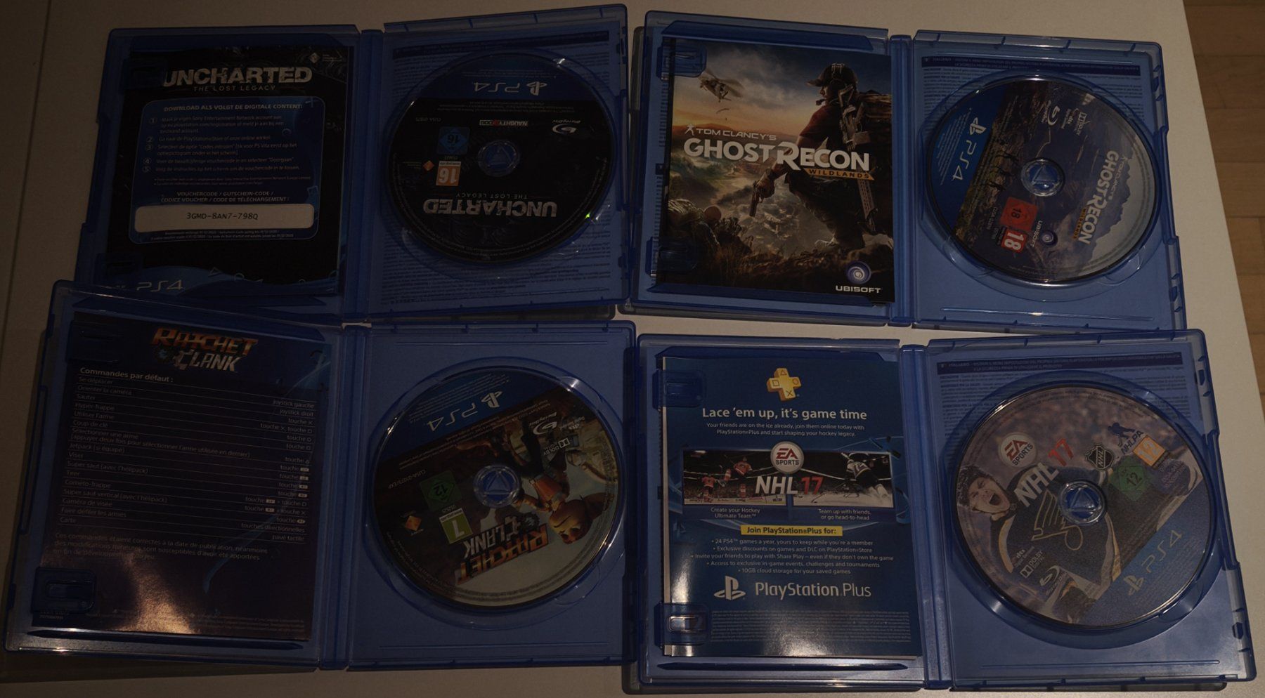 Sony Jeux: 4x PS4 Spiele – D'occasion à Dübendorf par Tpghost 2