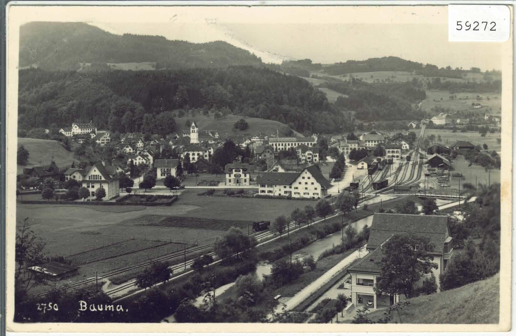 Ansichtskarten: Bauma - Bahnhof – Gebraucht aus Ettingen von Kartenplanet