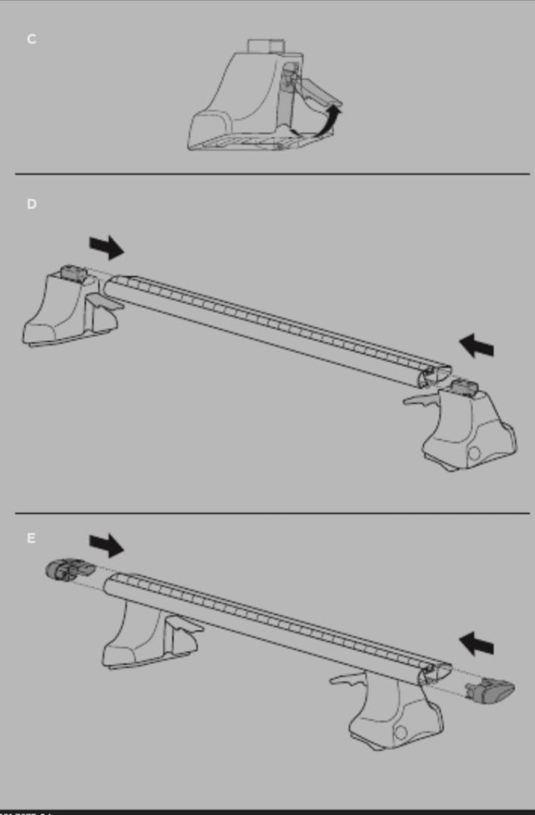 Thule Portapacchi: Thule Rapid System 754 – Usato da Oetwil am See venduto da sad_y5gf 5