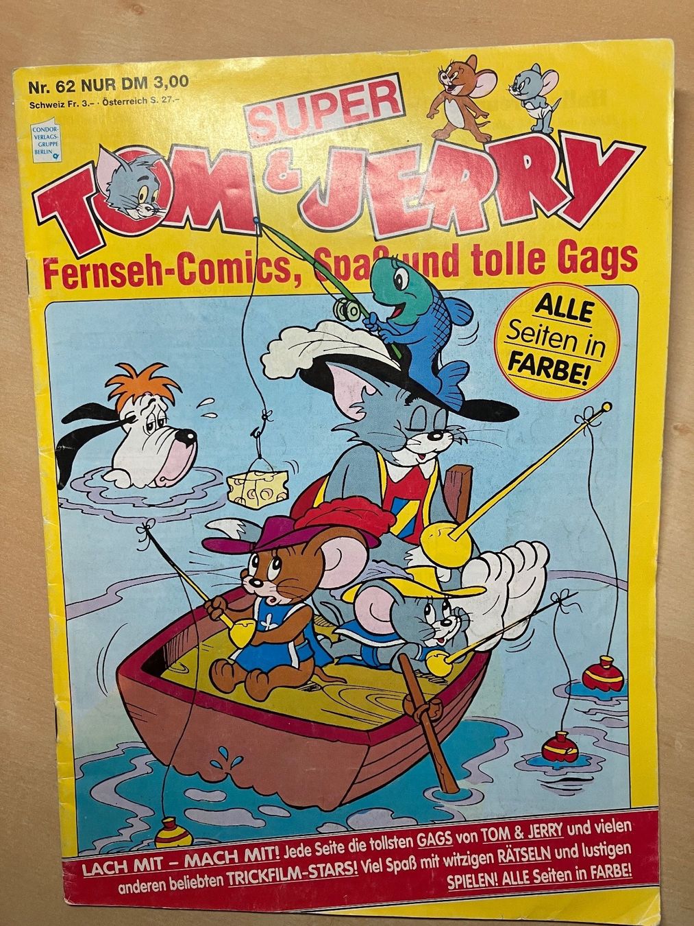 Fumetti: Super Tom & Jerry Nr. 62 – Usato da Neuenegg venduto da superbear123