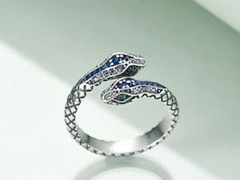 Ring mit Schlange ( One Size) / Nr.18