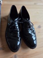 Ecco Lackschuhe, schwarz, Grösse 39, neuwertig