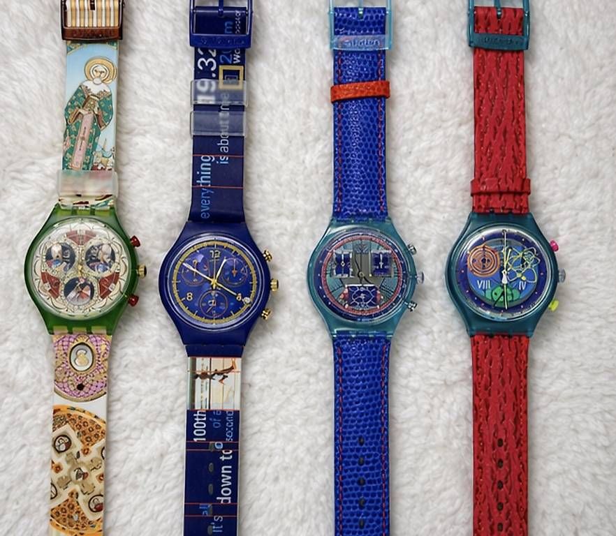 Orologi: Swatch Art Highlight Set + Collector Box – Usato da Uster venduto da barkingarky01 2