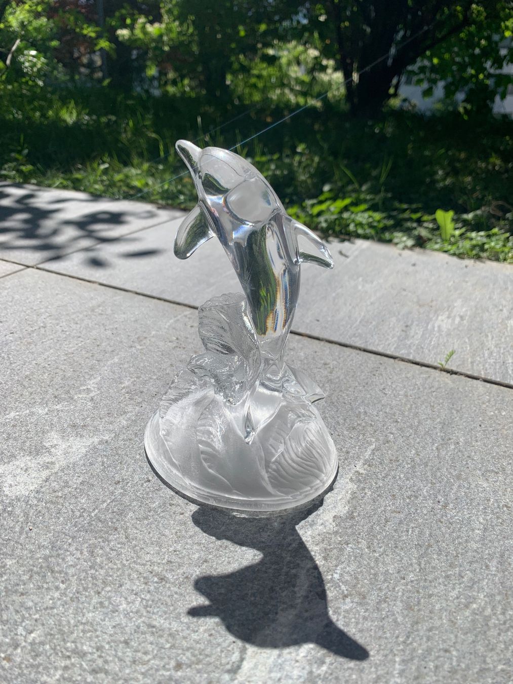 Statuette: Glasfigur Delfin – Usato da Vaduz venduto da kev_m2pt 1