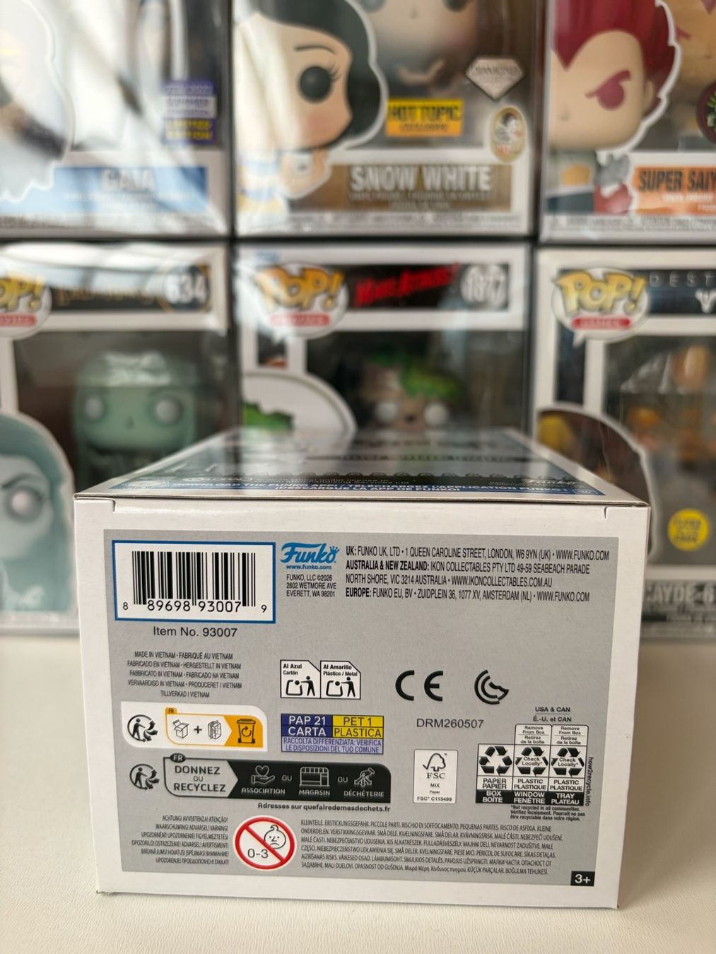 Funko Statuette: Funko POP! Rocks Ghost Bat Wing Papa Diamond – Nuovo e nell'imballaggio originale da Le Mouret venduto da perfectbijou 5