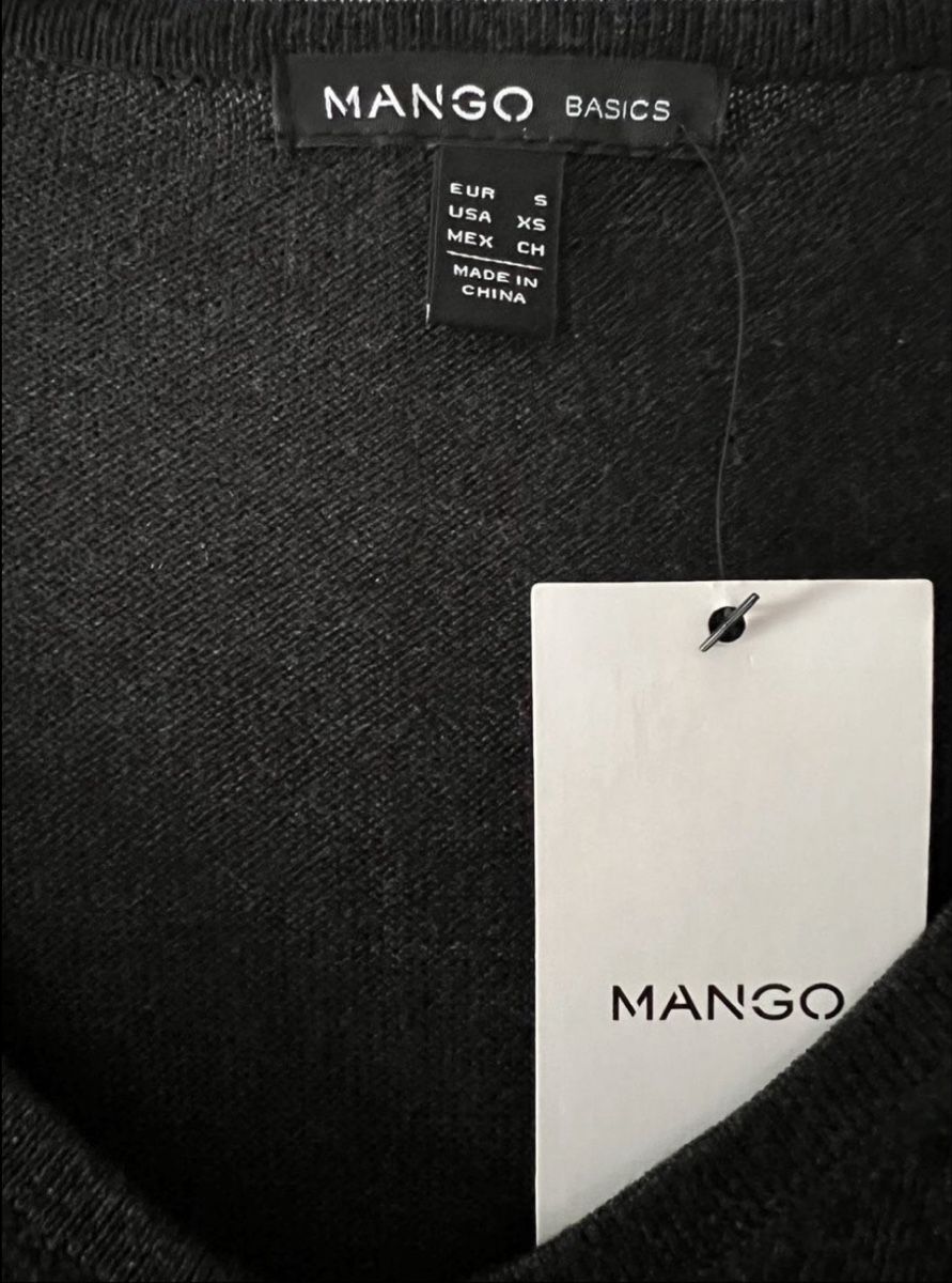 Mango Robes: Mango Strickkleid dunkelgrau Gr. S – Neuf avec emballage d'origine à Frutigen par glnays 3