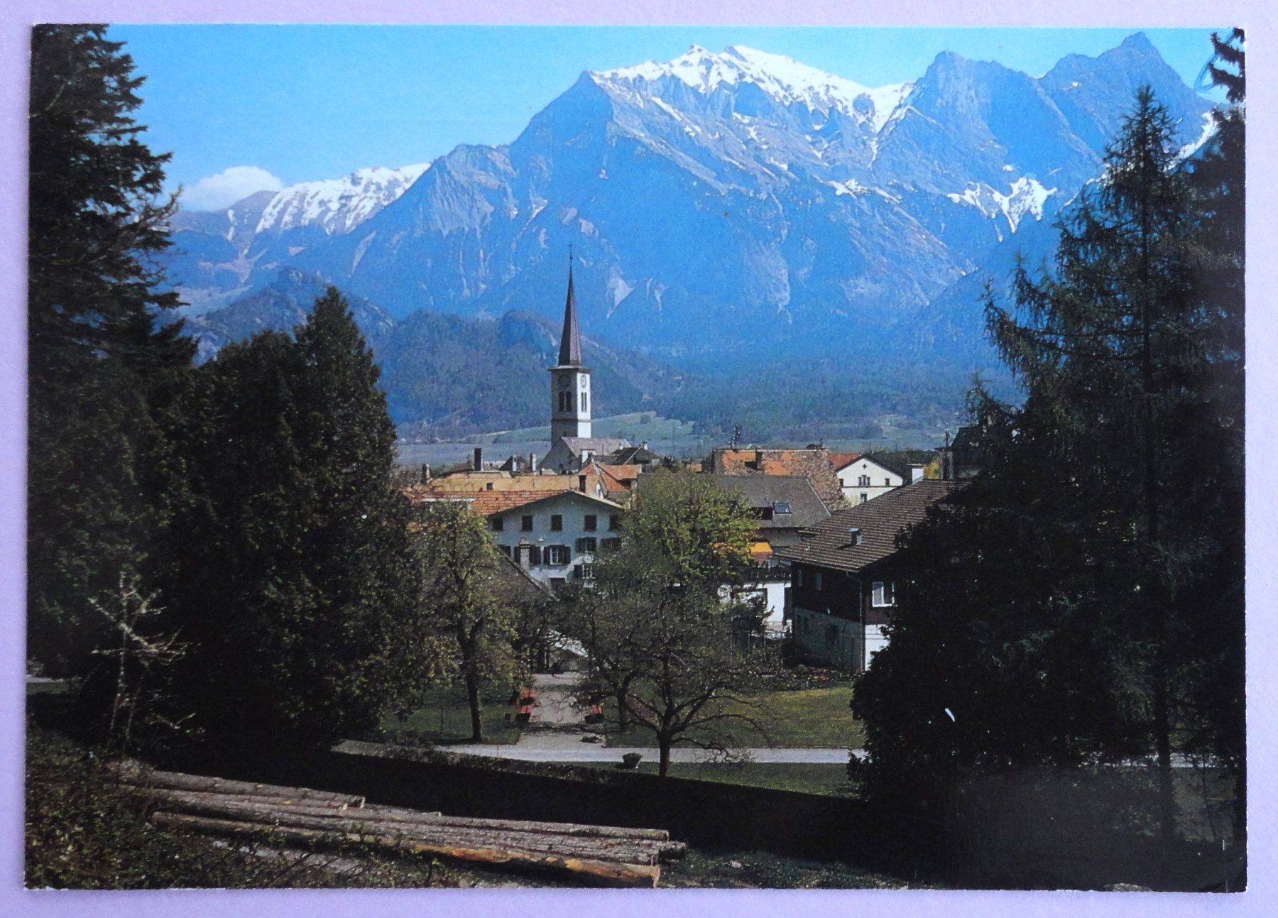 Cartoline postali: Bad Ragaz mit Falknis – Usato da Fétigny venduto da Billy2miny